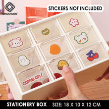 Load image into Gallery viewer, Organono Mini Stationery Storage Box 9 Drawer
