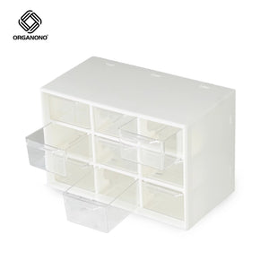 Organono Mini Stationery Storage Box 9 Drawer