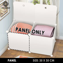 Load image into Gallery viewer, ORGANONO Steel Frame Panel 35x35cm Resin Plastic Cabinet Accessories
